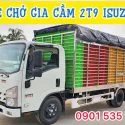 Xe chở gia cầm 2t9 isuzu