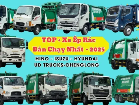 Top 5+ Mẫu Xe Ép Rác Bán Chạy Nhất Hiện Nay (Cập Nhật 2025)
