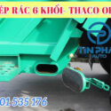 Xe Ép Rác 6 Khối Thaco trang bị thùng chứa nước thải sao khi xe ép rác 6 khối thaco làm việc