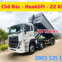 Xe chở rác 22m3 UD Trucks 4 chân - Giá đóng thùng xe chở rác