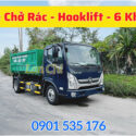 Xe chở rác thùng rời 6 khối Thaco - Đóng thùng Hooklift theo yêu cầu