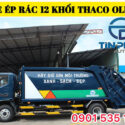 xe ép rác 12 khối Thaco Ollin