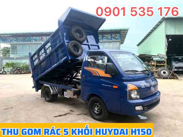 Xe Thu Gom Rác 5m3 Hyundai