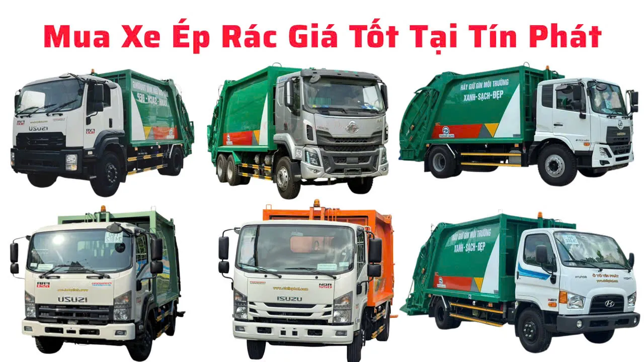 báo giá xe ép rác giá rẻ đủ loại tại tín phát. cam kết giá tốt nhất tại xưởng