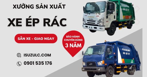 Bán Xe ép Rác Chất Lượng Cao Giá Rẻ Sẵn Xe Giao Ngay