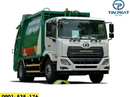 Xe ép rác 14 khối UD Trucks PKE250 mới nhất 2025, tải trọng 6 tấn. giá tại xưởng