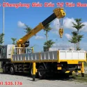 sức nâng cẩu soosan scs1215 lớn nhất 13 tấn tại 2 mét