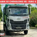 Cabin xe ép rác 24 khối chenglong H5 mẫu mới nhất Euro 5 - 2025