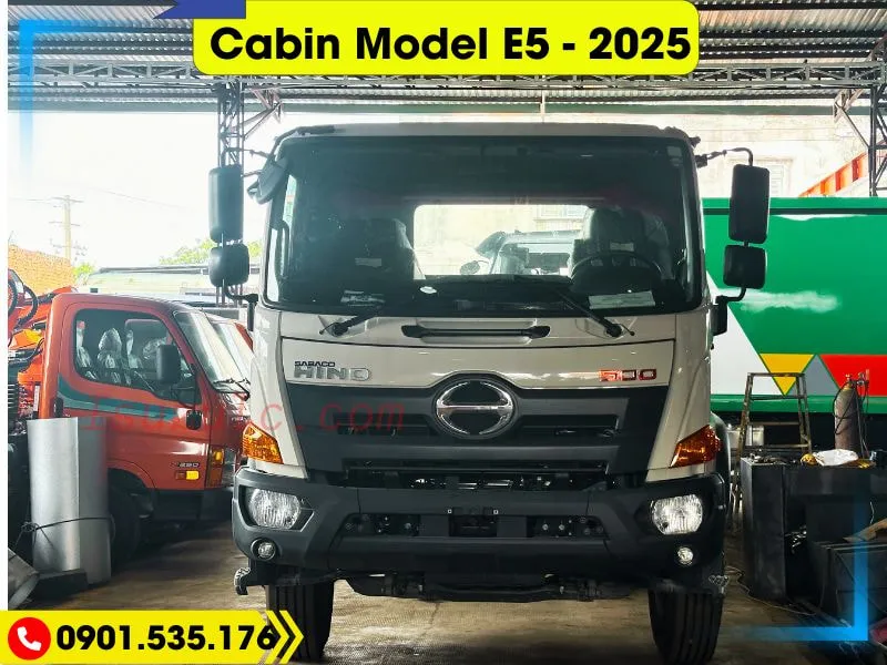 Xe Ép Rác 14 Khối Hino FG (Euro 5) 38 Xe ép rác Hino 500 - 14 khối, cabin mạnh mẽ, bắt mắt. Đạt tiêu chuẩn Euro 5
