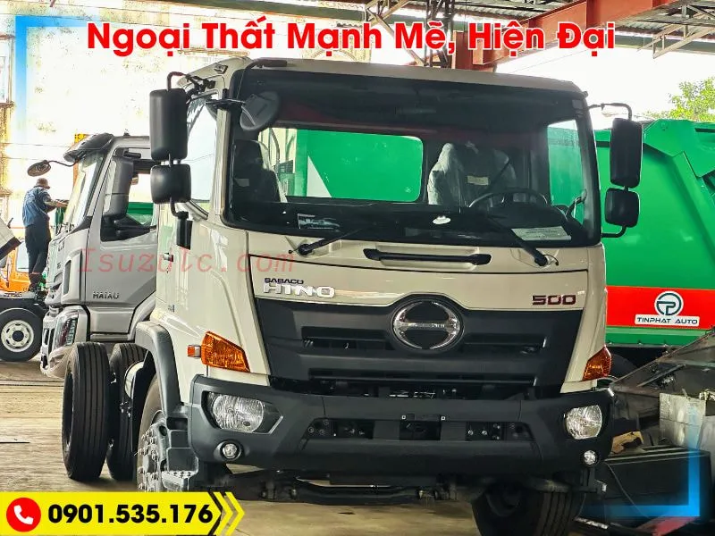 Xe Ép Rác 14 Khối Hino FG (Euro 5) 40 Canbin xe Hino 500 model mới nhất 2025. có sẵn xem ngay
